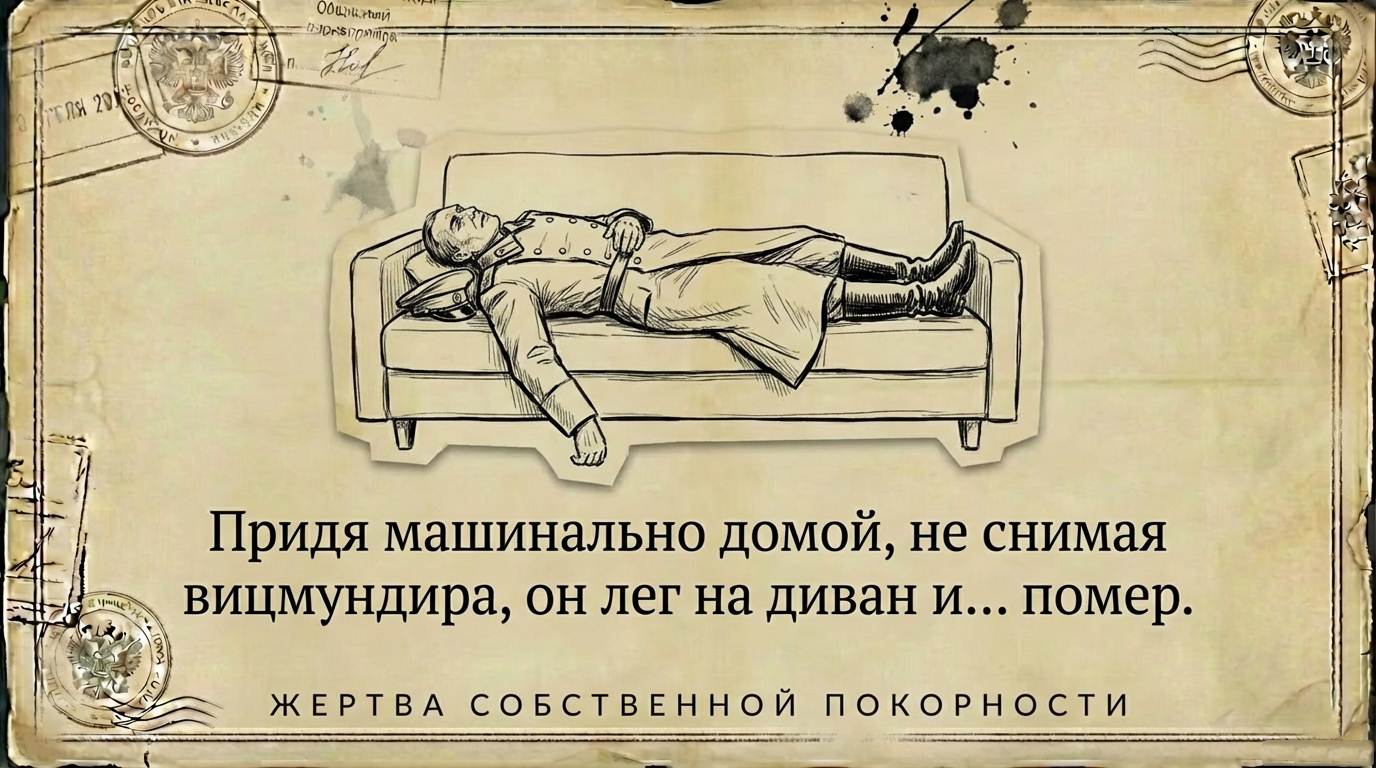 Смерть чиновника финал