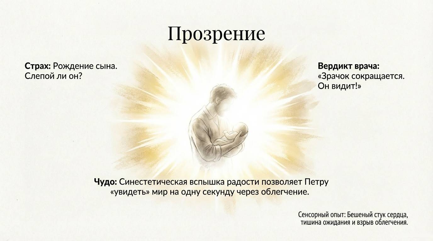 Рождение сына слепого музыканта
